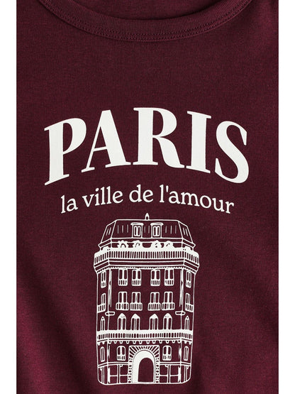 Print-motif T-shirt