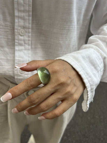 Women Resin Finger Ring