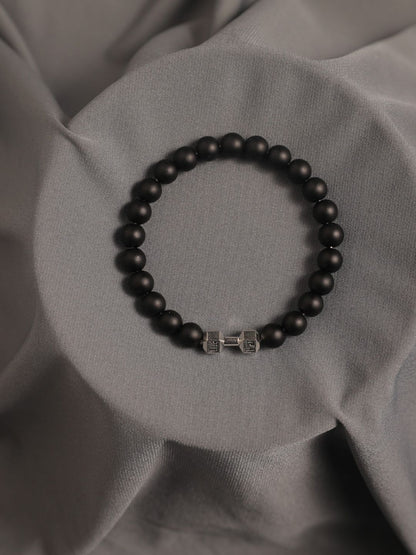SALTY Men Strength Beads-Beaded Elasticated Bracelet