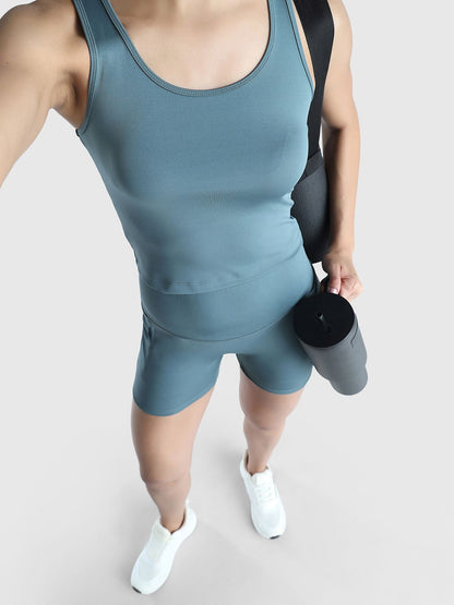Women Scoop Neck Tank Sleeveless Top