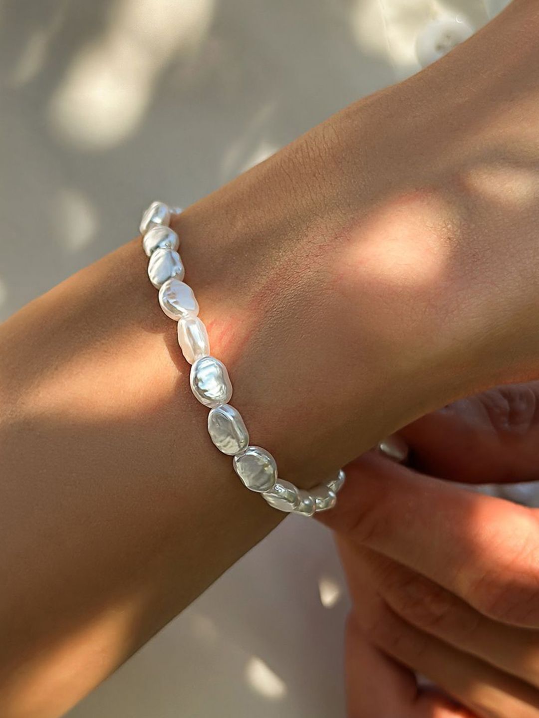 Men Silver-Plated Link Bracelet