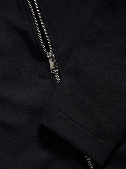 Cotton Rich Zip Up Hoodie