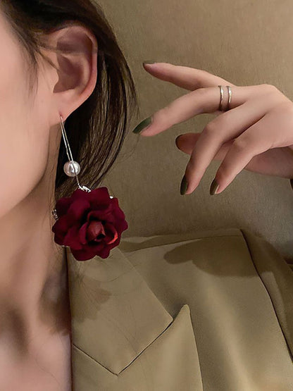 Floral Drop Earrings