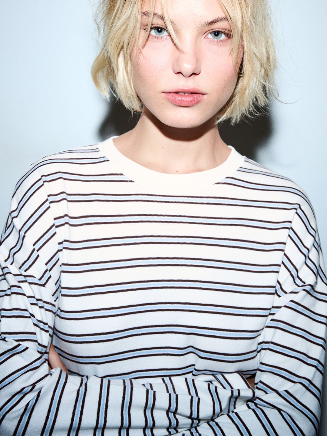 Printed long sleeve T-shirt