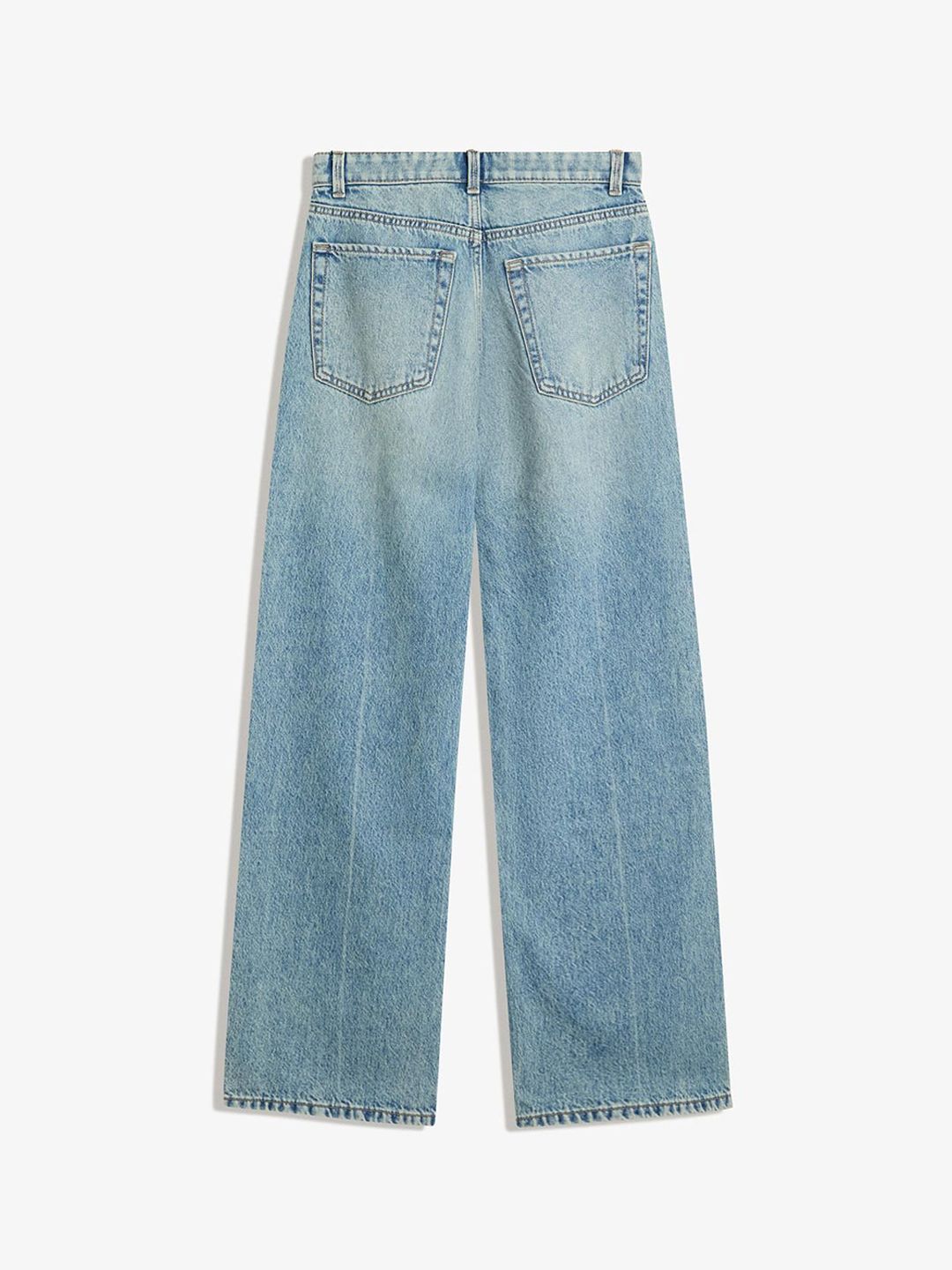Women Wide-leg Straight Fit Jeans