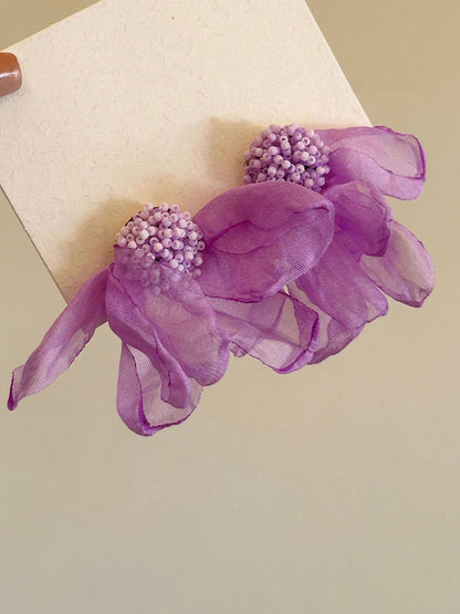 Floral Drop Earrings