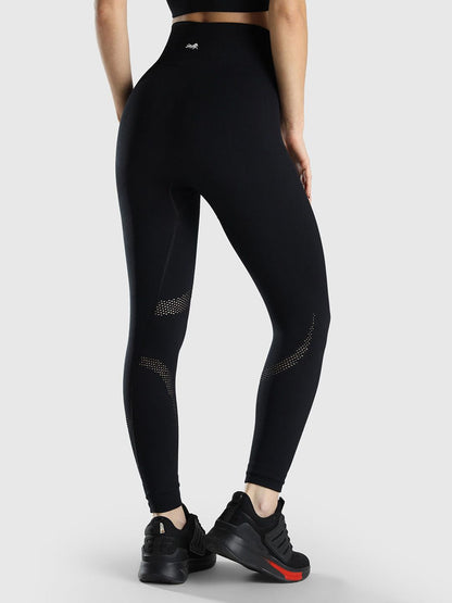 Dry Fit High Rise Seamless Ankle Length Gym Tights