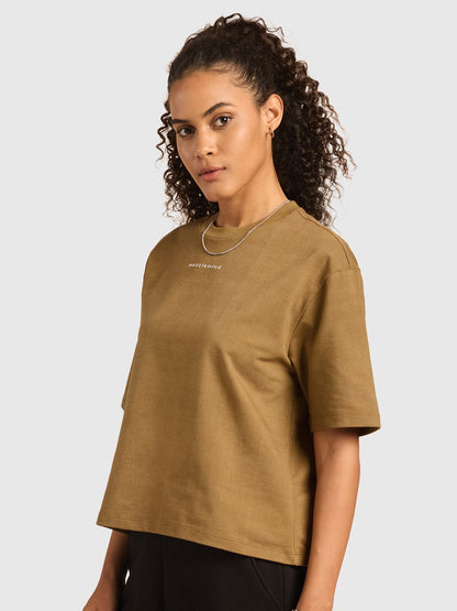 Women Oversized Printed Graphic T-shirt