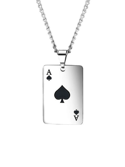 SALTY Pack of 2 Men Maverick Ace Chain - Black