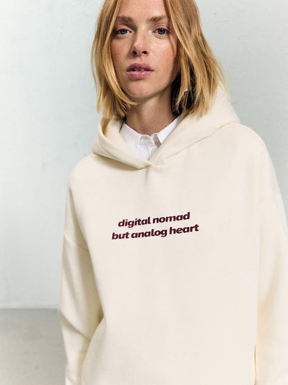 Printed hoodie