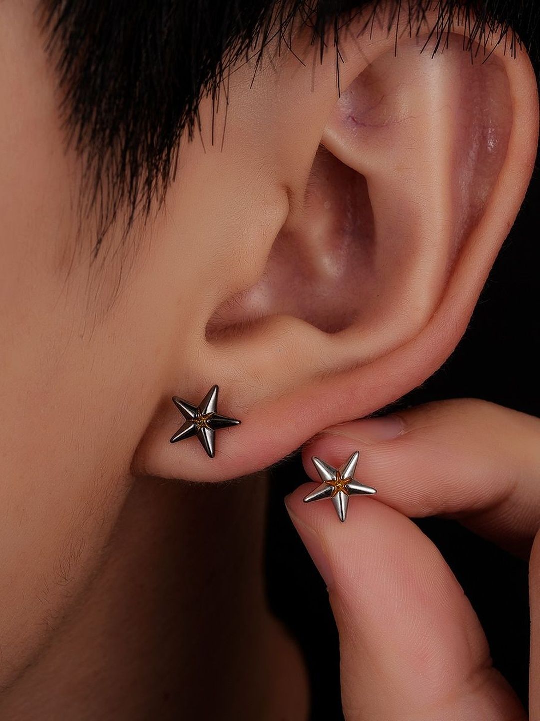 Star Shaped Studs Earrings