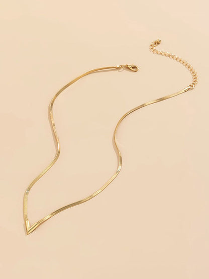 Copper Gold-Plated Minimal Chain