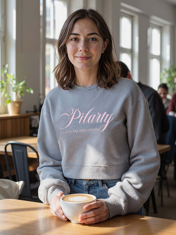 Grey Pilates Club Sweatshirt