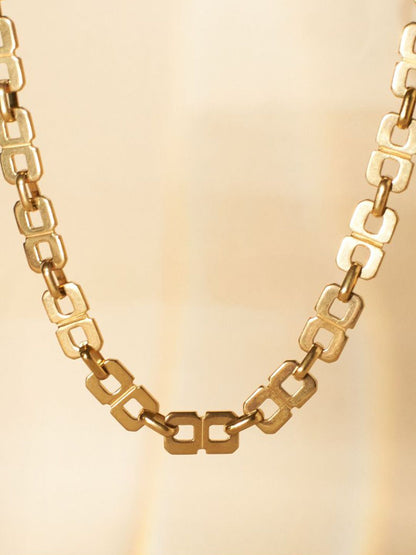 SALTY Stainless Steel Link Chain Necklace