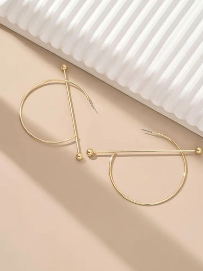 Circular Hoop Earrings