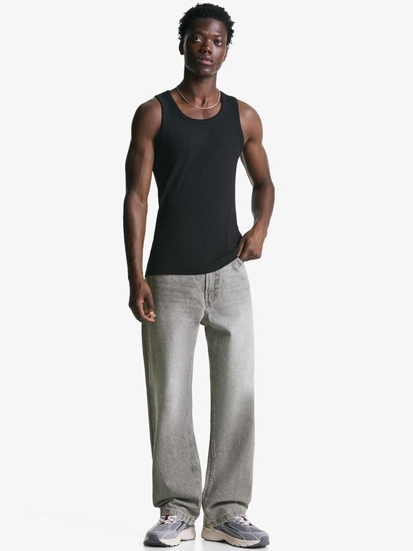Pure Cotton Baggy Jeans