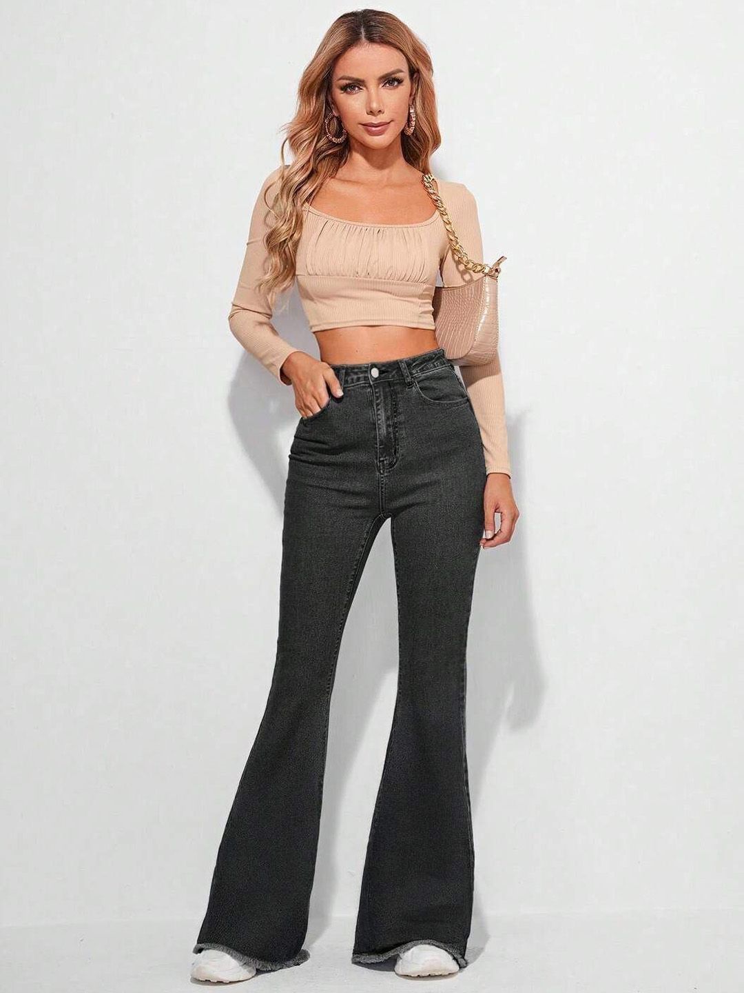 Women Bootilicious Bootcut High-Rise Stretchable Jeans
