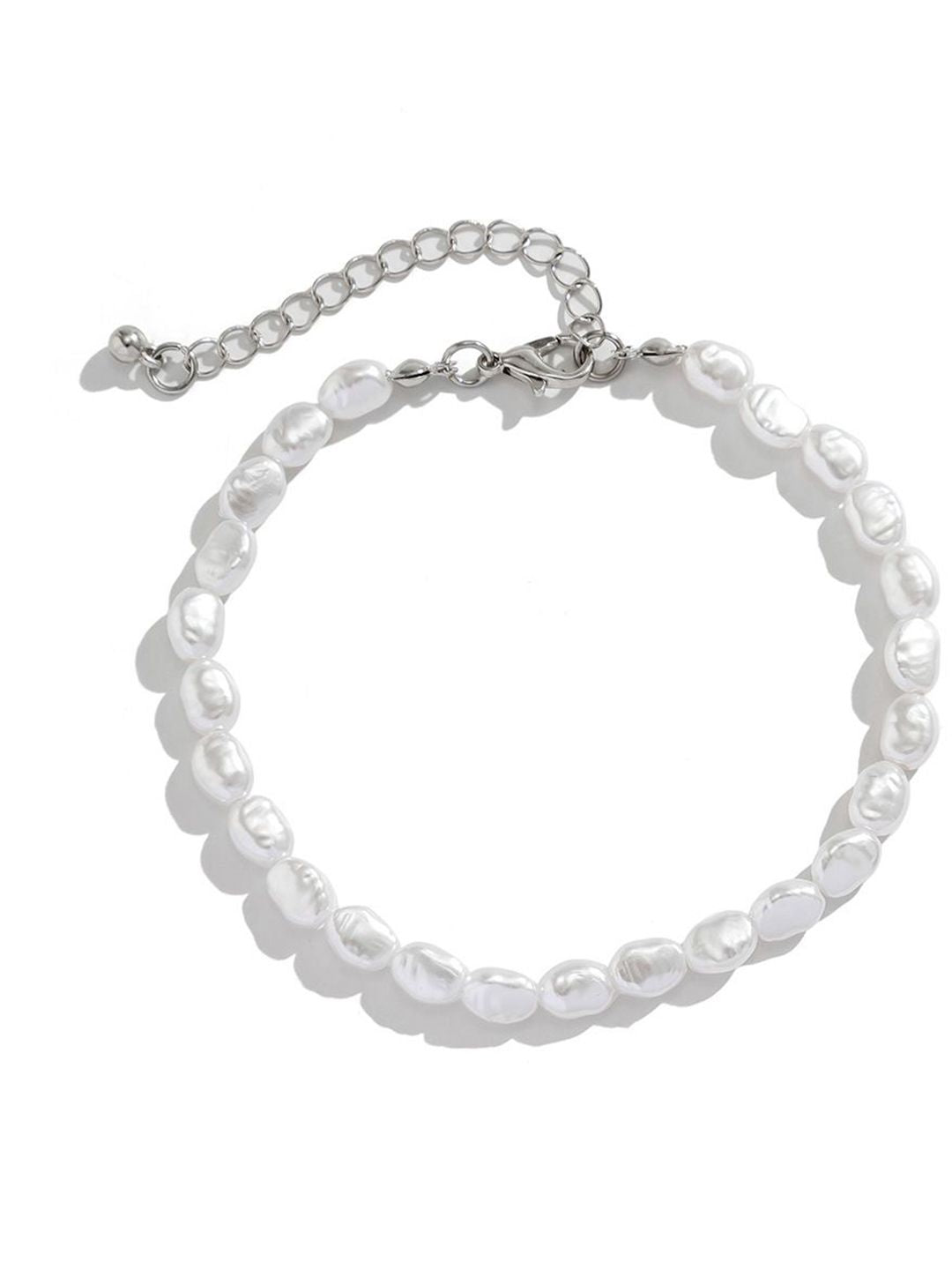 Men Silver-Plated Link Bracelet