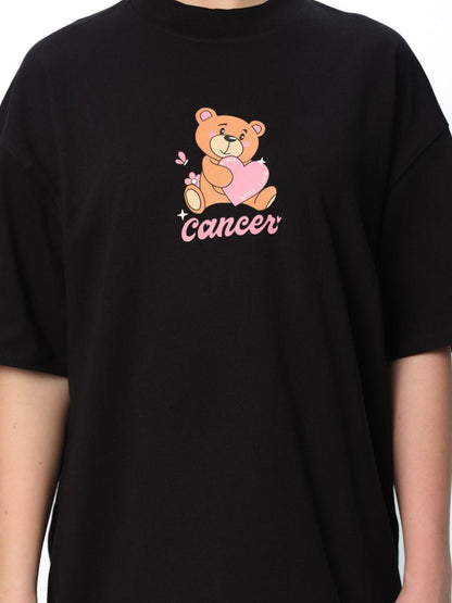 Women Cancer Core Oversized T-Shirt