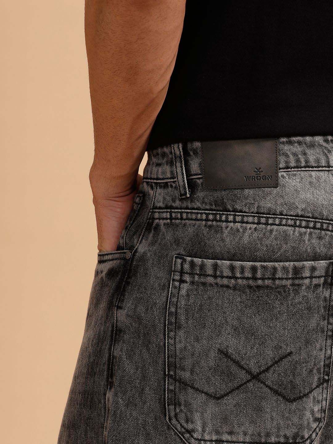 Men Comfort Mid-Rise Light Fade Pure Cotton Jeans
