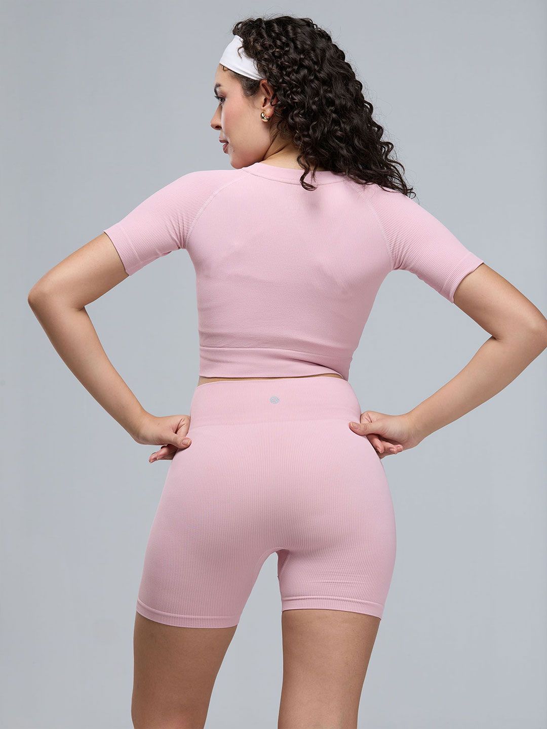 Pink Pulse Cropped T-Shirt