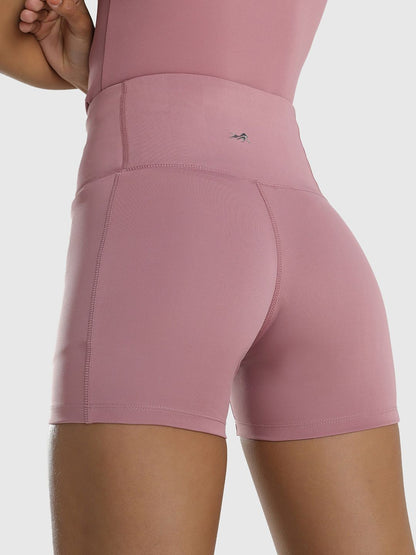 Women Slim Fit High-Rise Biker Shorts