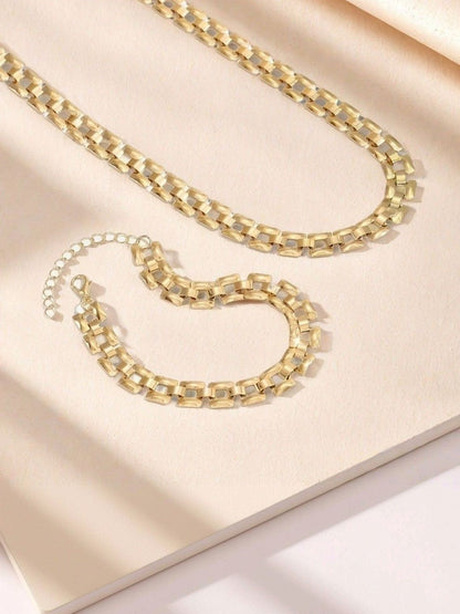 Gold-Plated Jewellery Set