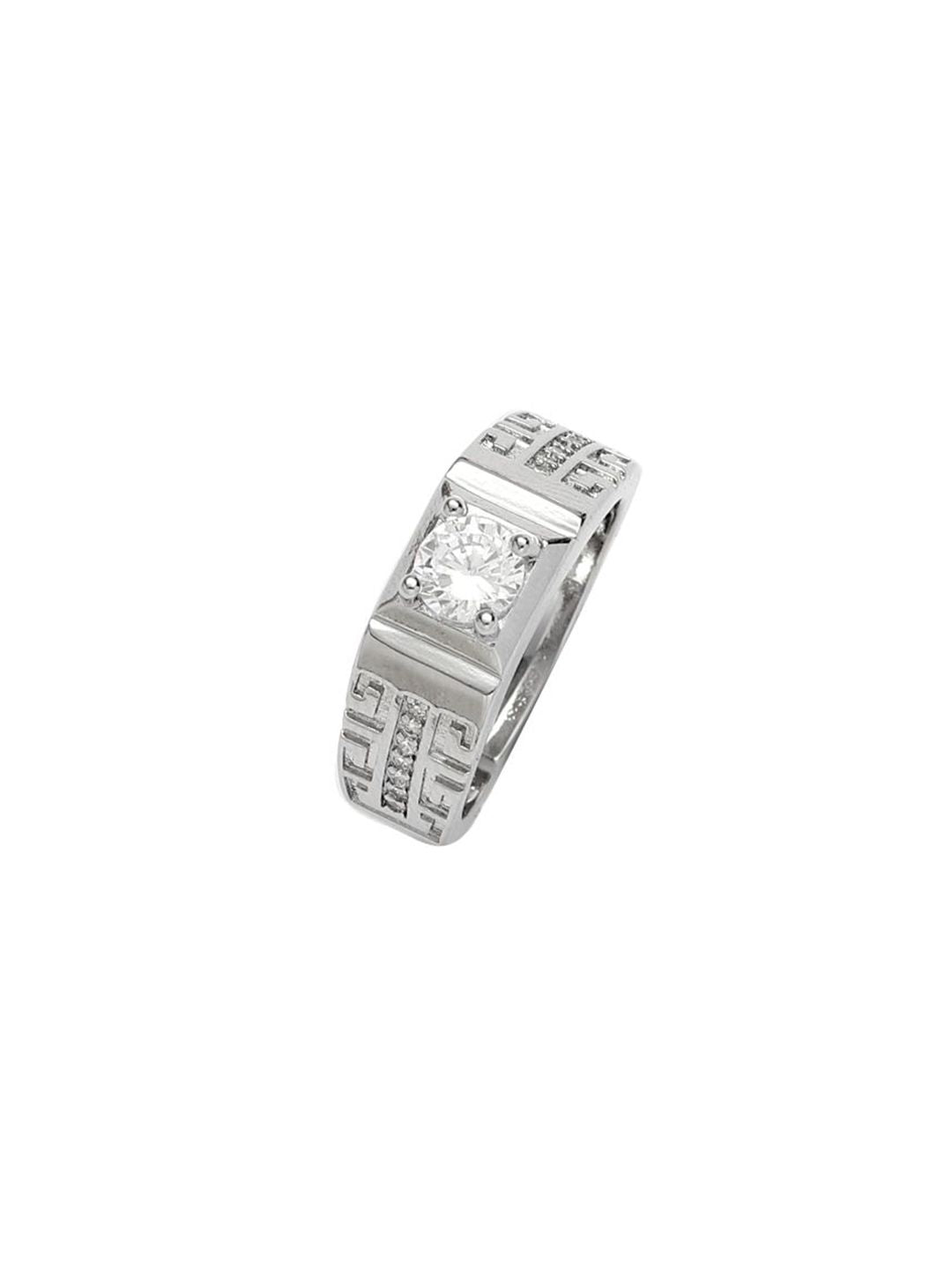 SALTY Pack of 2 Men Everlasting Solitaire Engagement Ring