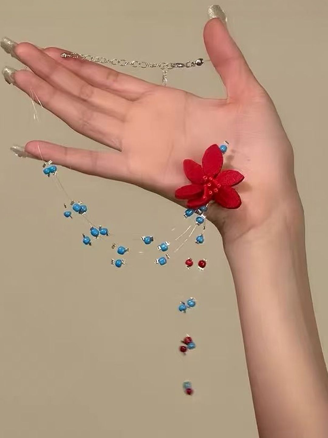 Hand Painted Necklace
