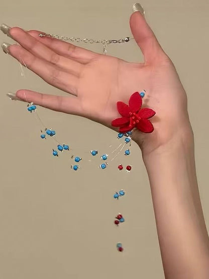 Hand Painted Necklace