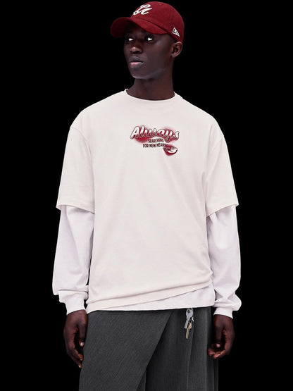 Short sleeve print T-shirt