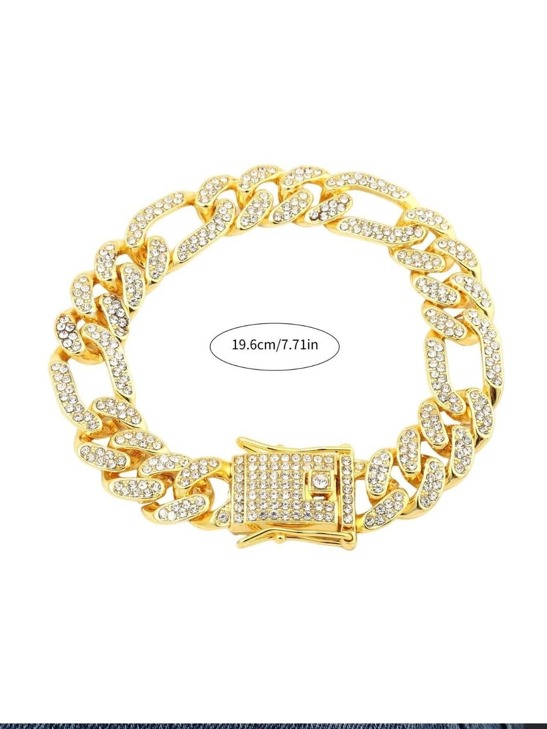 SALTY Men Stainless Steel Stone Studded Necklace With Bracelet Set