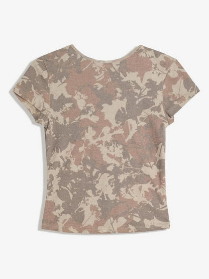 Short sleeve T-shirt with print
