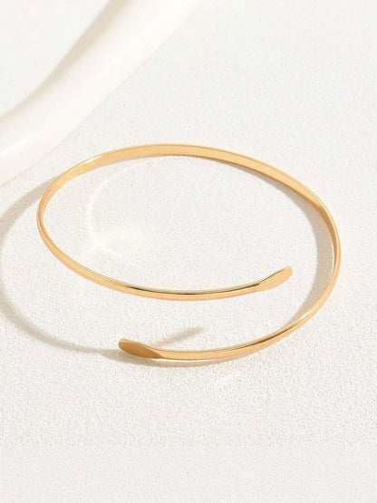 Women Gold-Plated Kada Bracelet