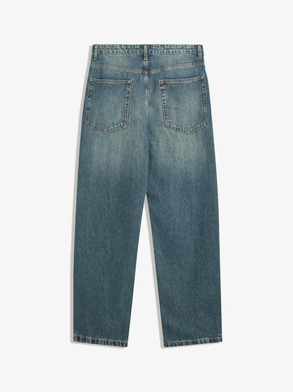 Pure Cotton Baggy Jeans