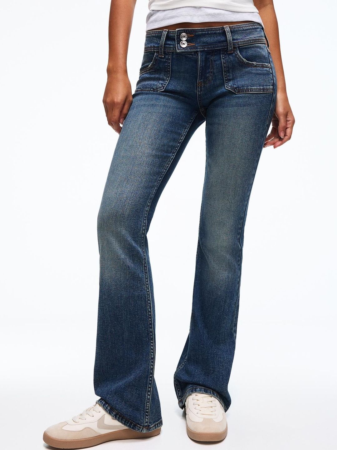 Women Low rise bootcut jeans