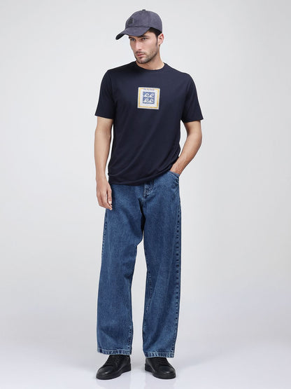 Men Comfort Stretchable Otto Light Blue Baggy Jeans