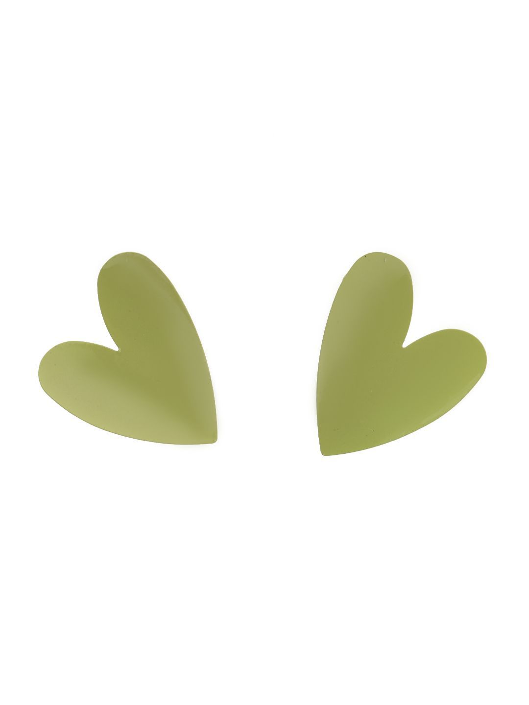 SALTY Heart Shaped Oversized Studs