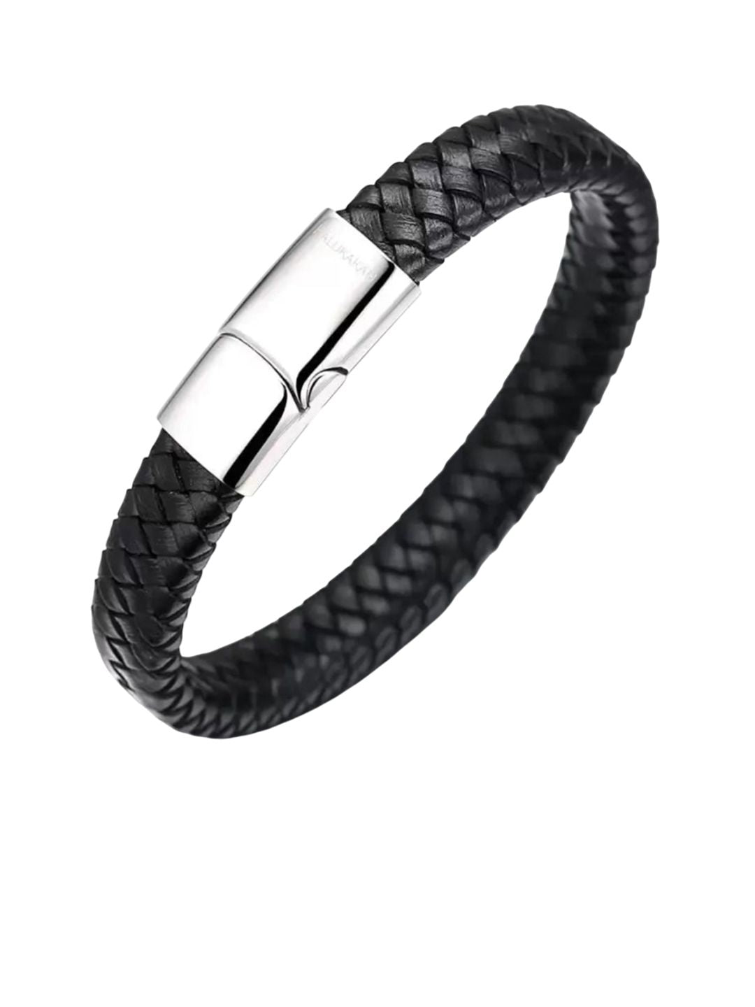 SALTY Men Stainless Steel Crucible Cross Layered Chain And Bracelet Set