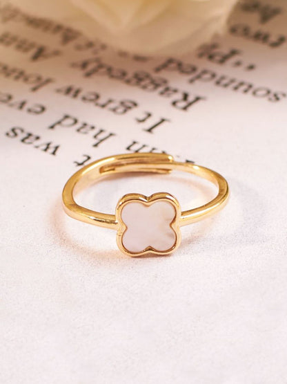 SALTY Gold-Plated Finger Ring