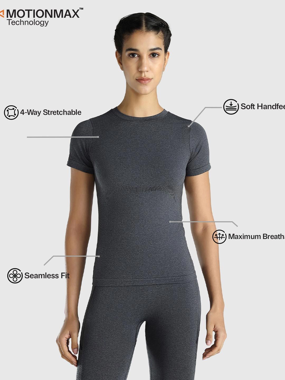 Self Design Compression T-shirt