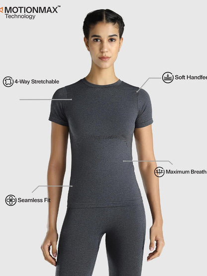 Self Design Compression T-shirt