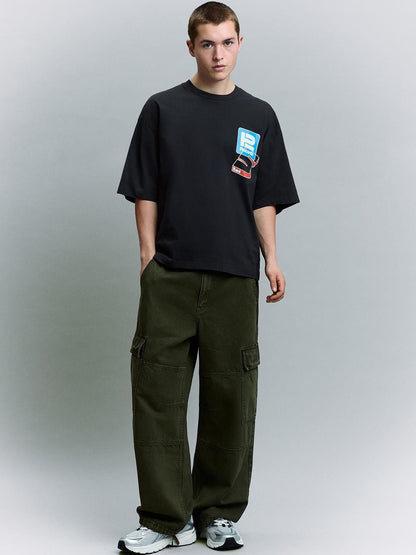 Graphic Printed Cotton T-shirt