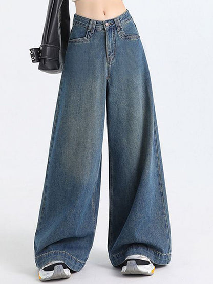 Women Flared Light Fade Jeans