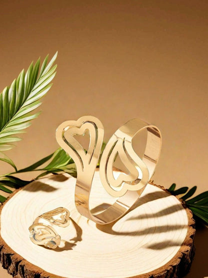Gold-Plated Jewellery Set