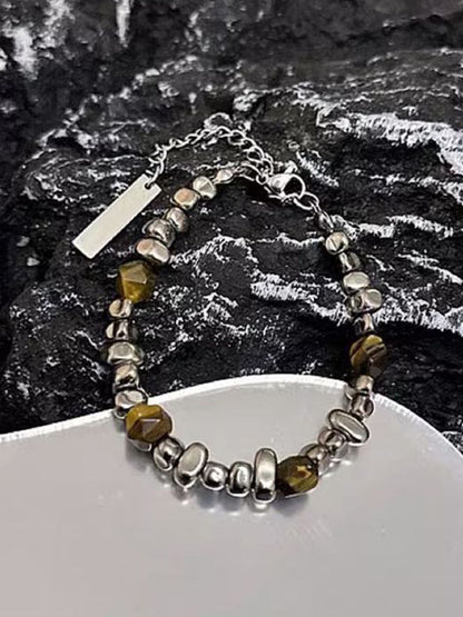 Men Silver-Plated Link Bracelet