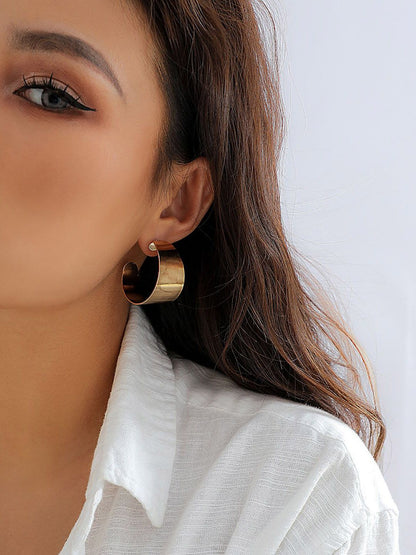 Circular Hoop Earrings