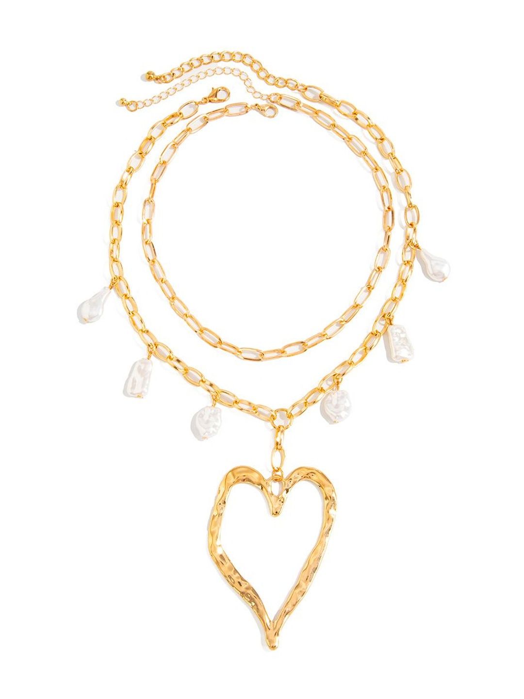 Gold-Plated Enamelled Necklace