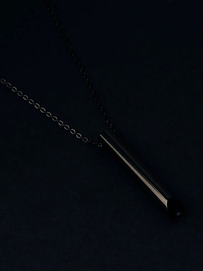 SALTY Pack of 2 Men Polished Prism Pendant