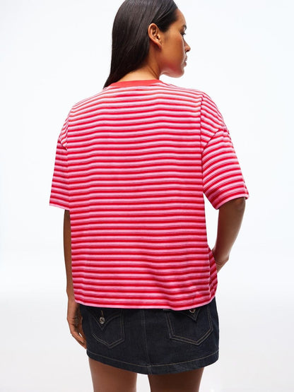 Boxy print T-shirt